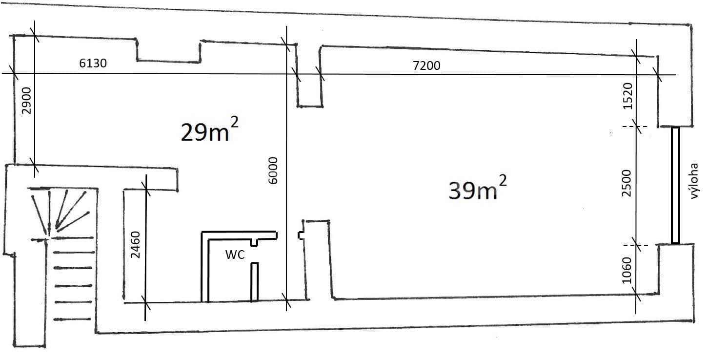 Prenájom nebytového priestoru 68 m², Václavské Náměstí, Kutná Hora, Středočeský kraj