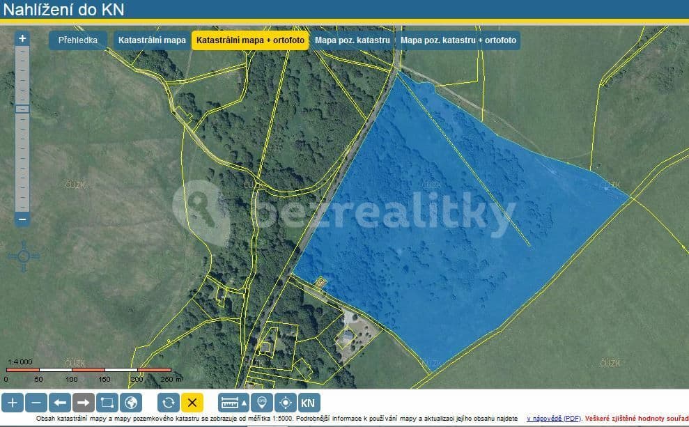 Predaj pozemku 118.600 m², Petrovice, Ústecký kraj