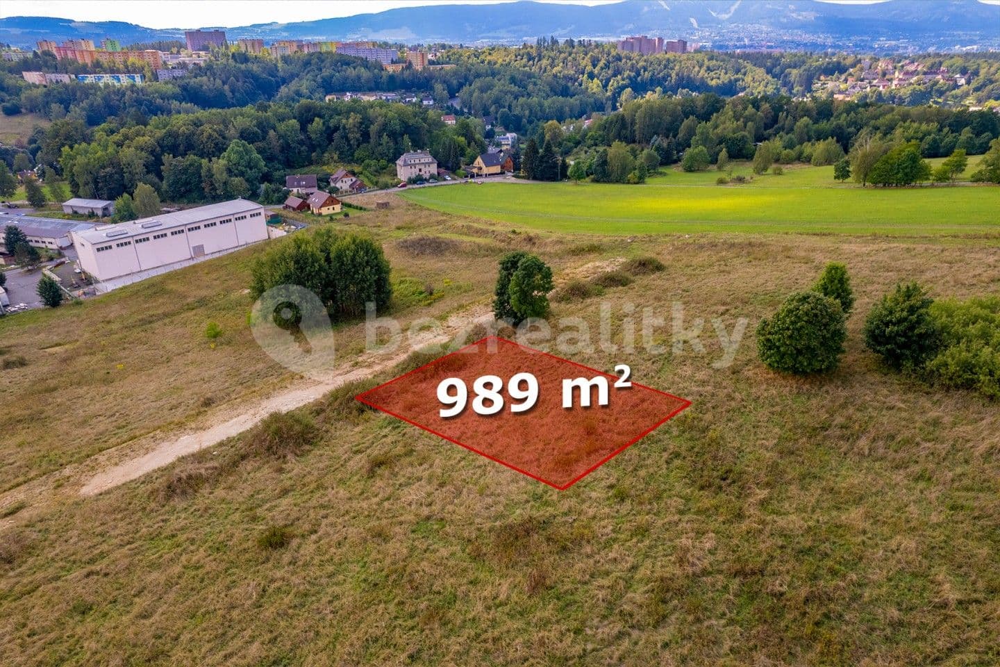 Predaj pozemku 989 m², Liberec, Liberecký kraj