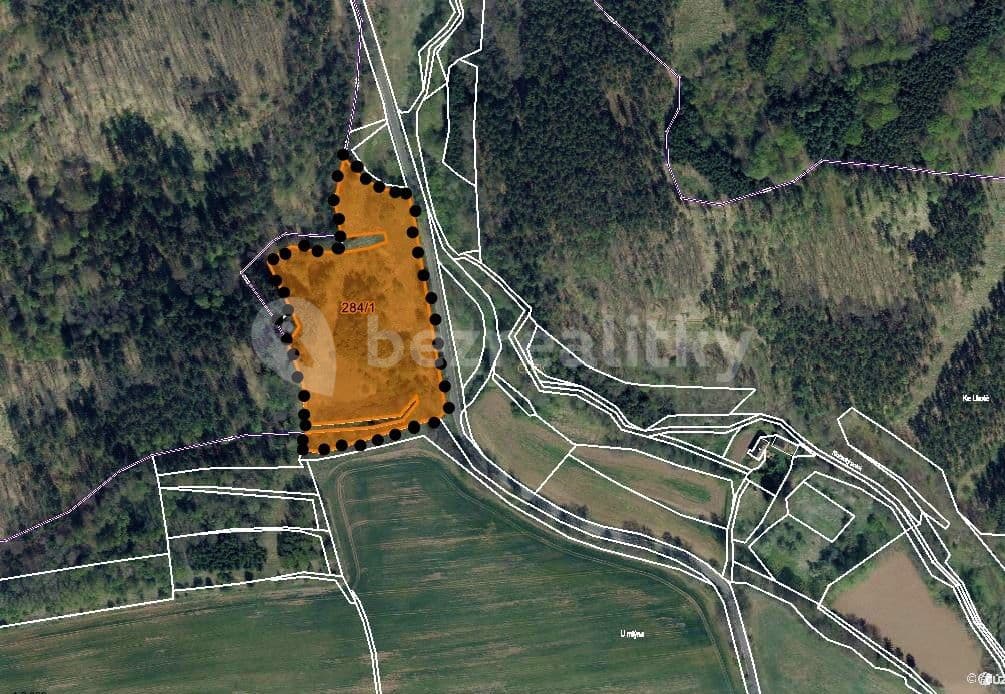Predaj pozemku 18.601 m², Tuchořice, Ústecký kraj