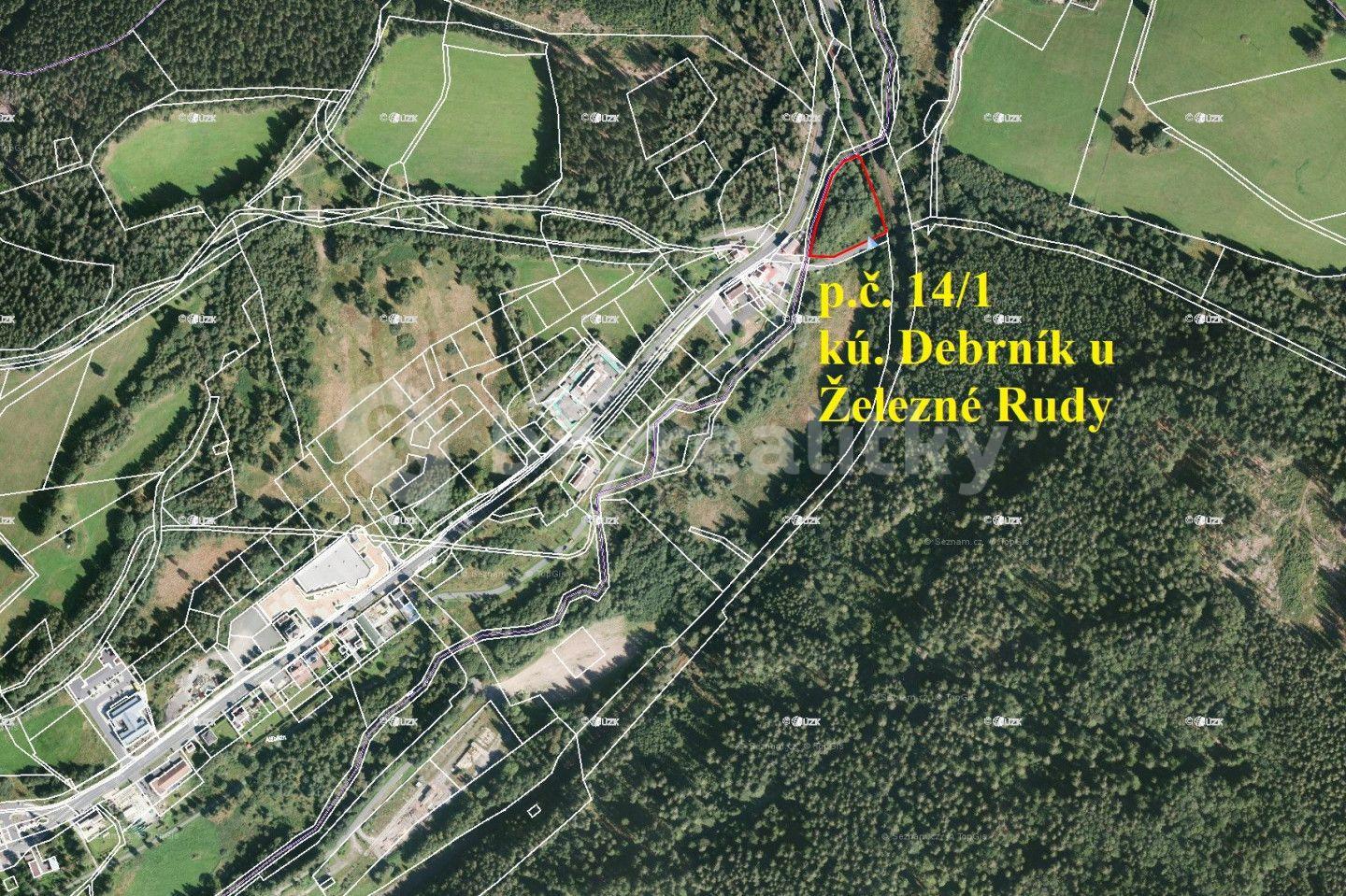 Predaj pozemku 4.656 m², Železná Ruda, Plzeňský kraj