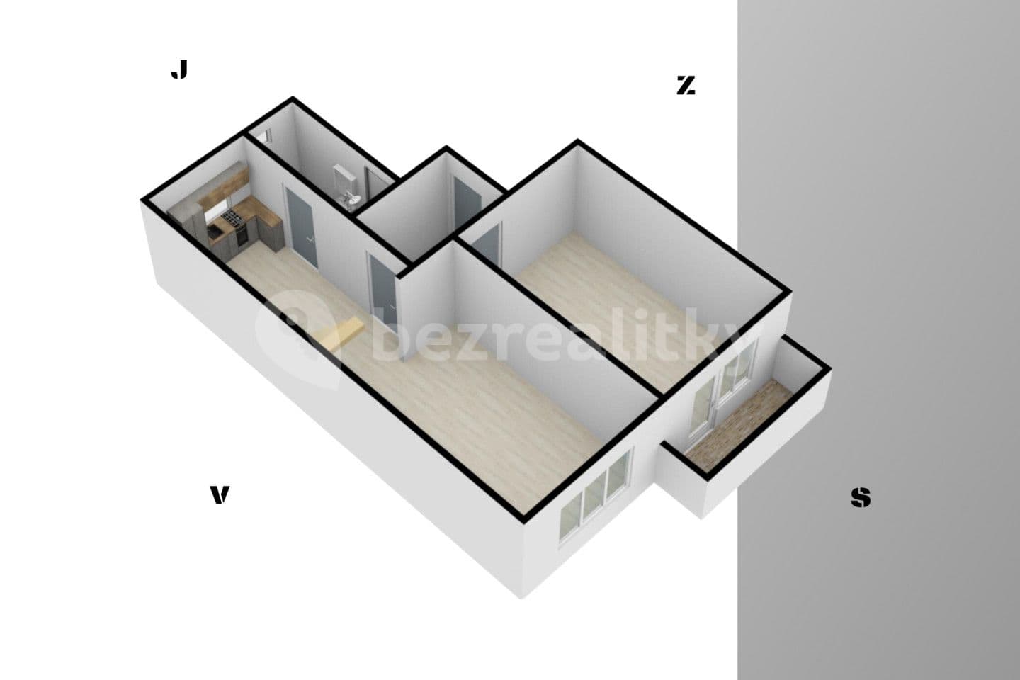 Predaj bytu 3-izbový 91 m², Západní, Karlovy Vary, Karlovarský kraj