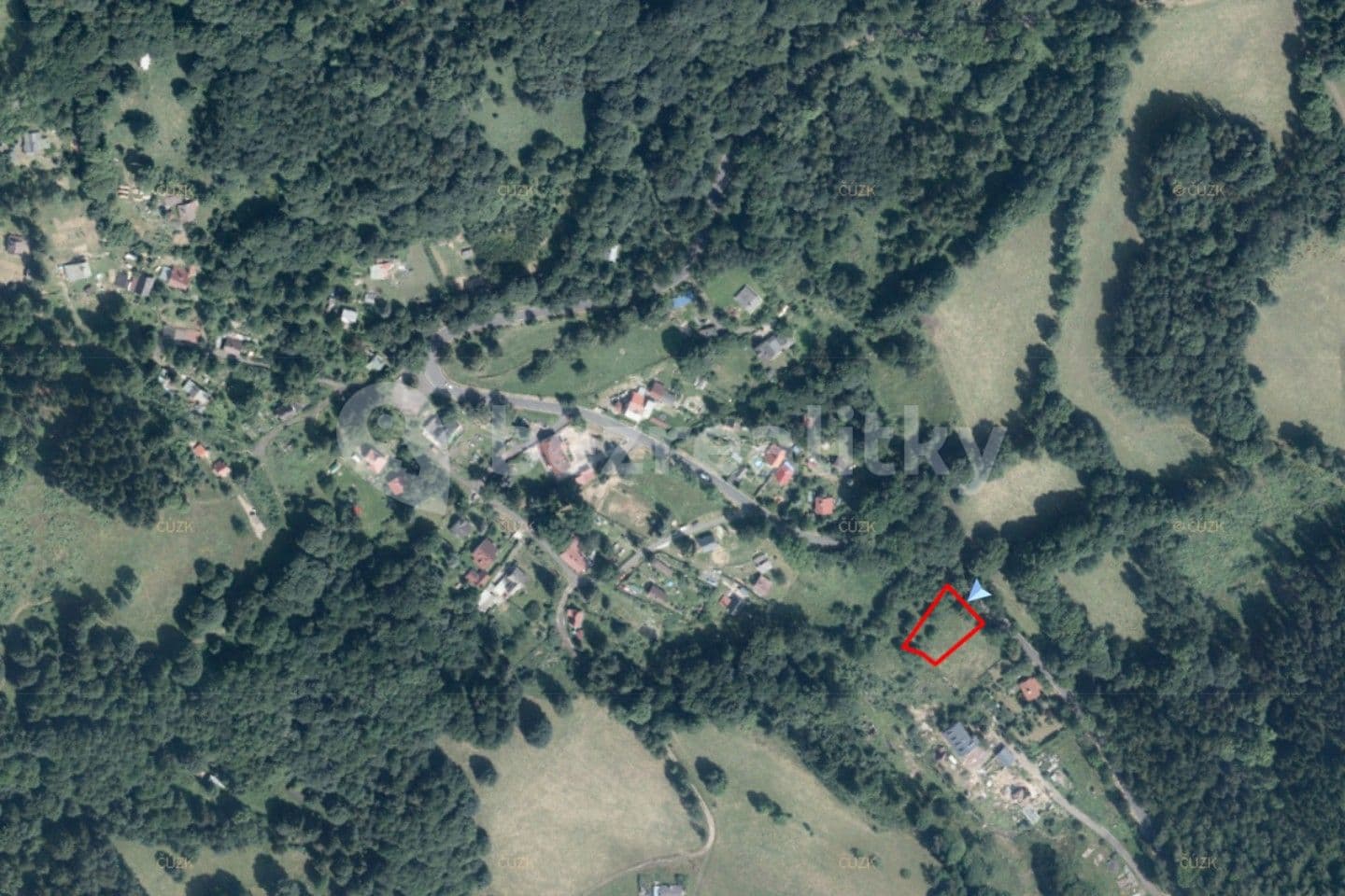 Predaj pozemku 1.004 m², Merklín, Karlovarský kraj