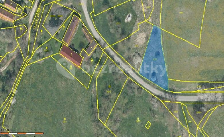 Predaj pozemku 1.300 m², Černošín, Plzeňský kraj