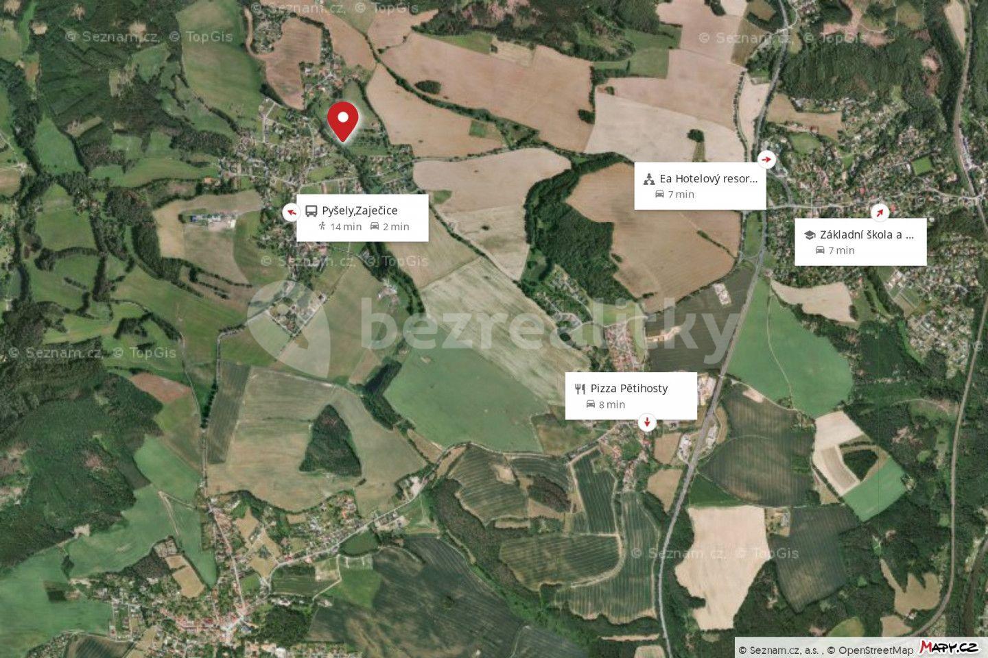Predaj pozemku 3.041 m², Pyšely, Středočeský kraj