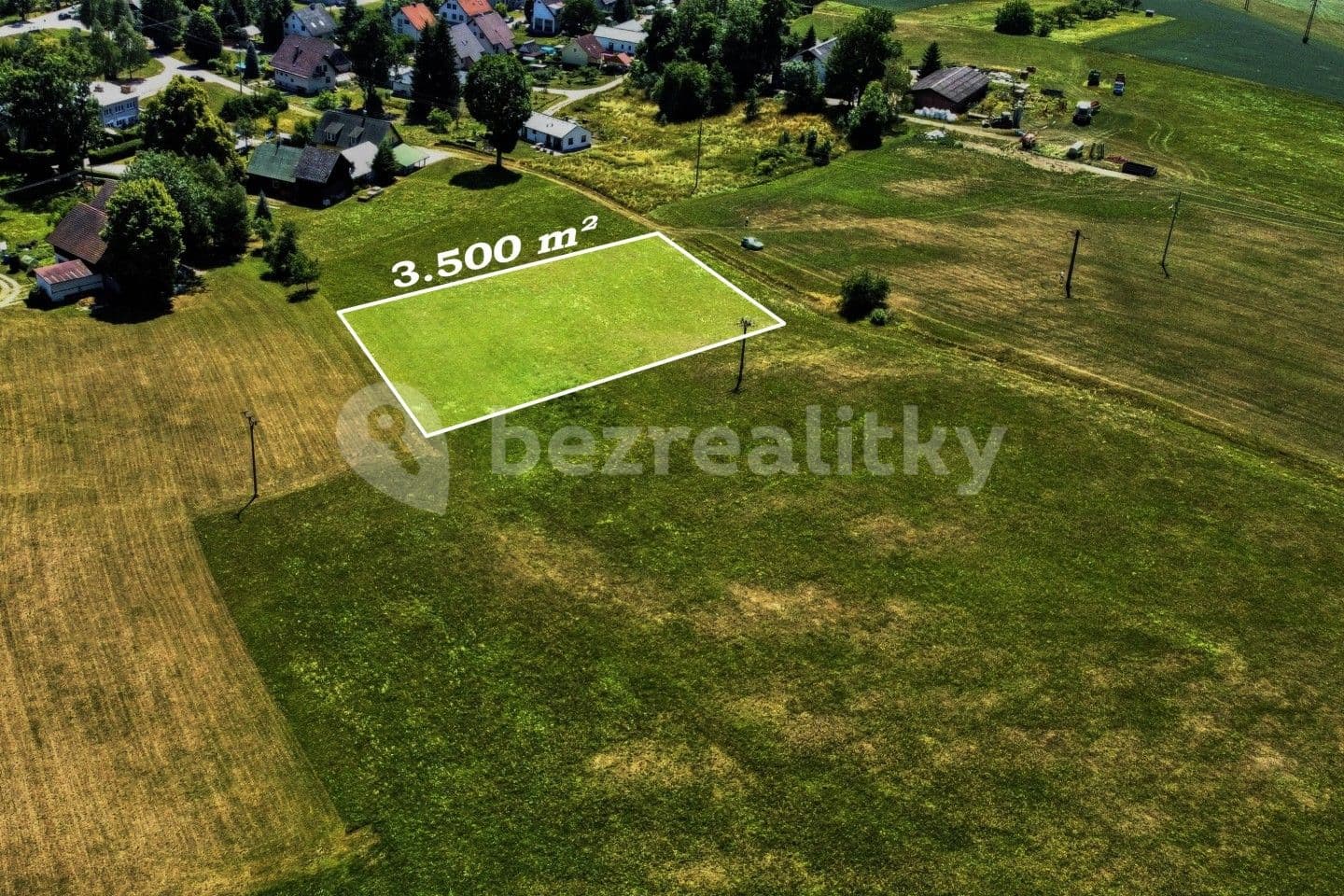 Predaj pozemku 3.500 m², Lukavice, Pardubický kraj