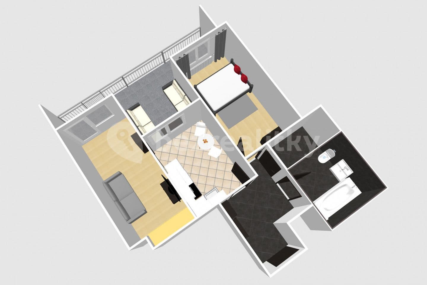 Predaj bytu 2-izbový 72 m², Medunova, Praha, Praha