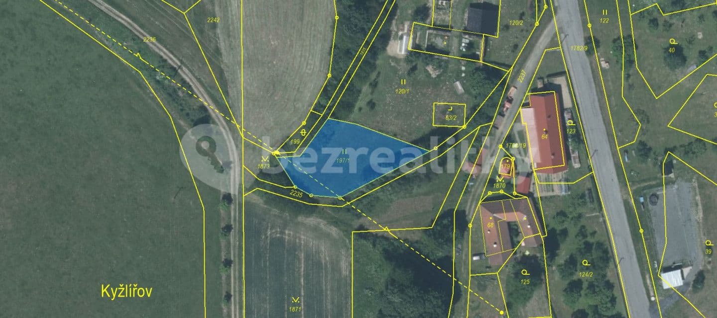 Predaj pozemku 812 m², Potštát, Olomoucký kraj