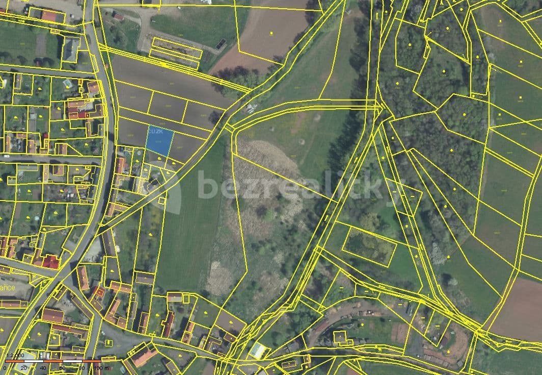 Predaj pozemku 669 m², Vinařice, Ústecký kraj