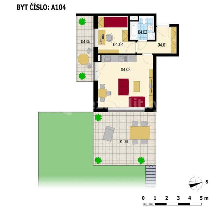 Predaj bytu 2-izbový 41 m², Sicherova, Praha, Praha