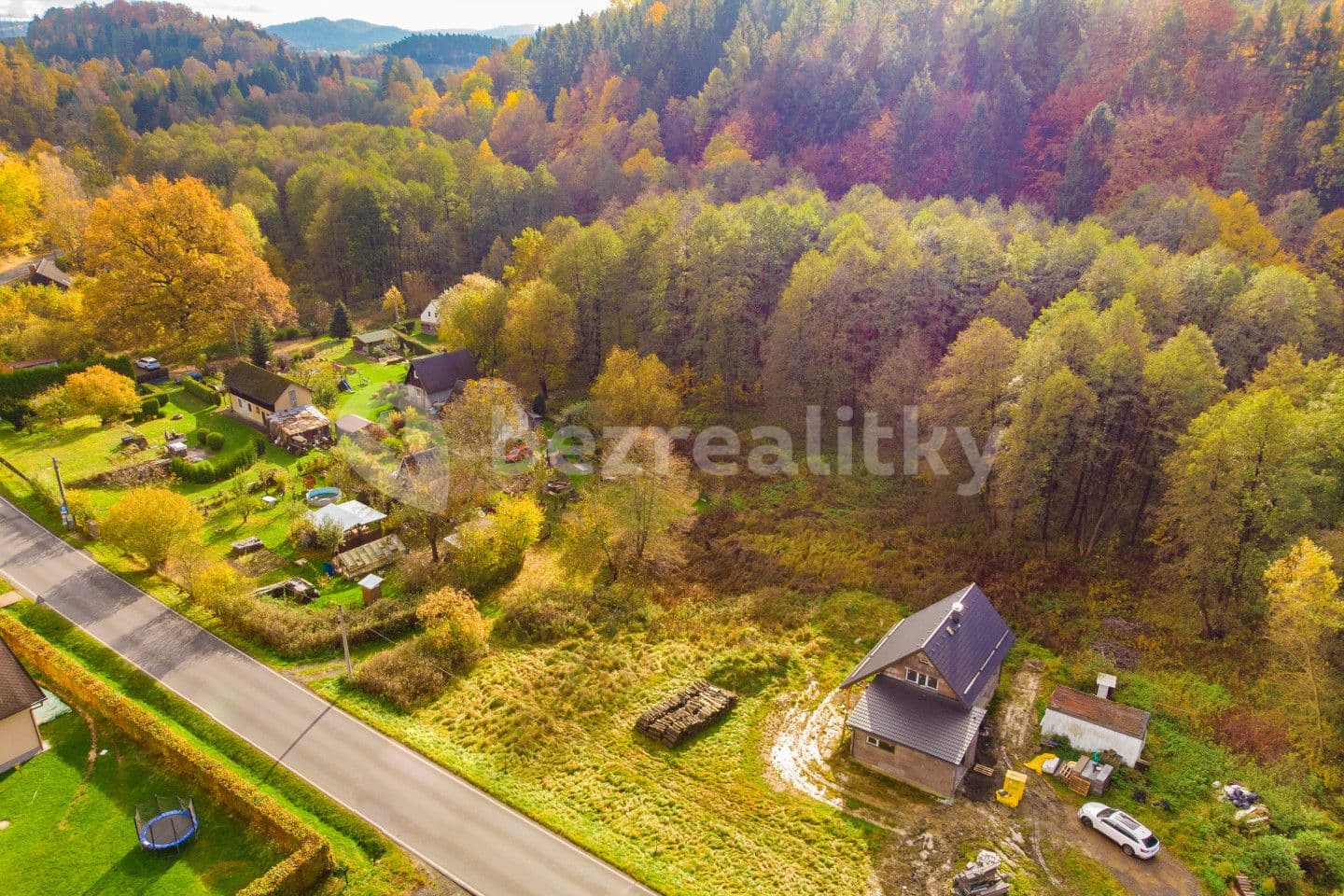 Predaj pozemku 709 m², Hamr na Jezeře, Liberecký kraj