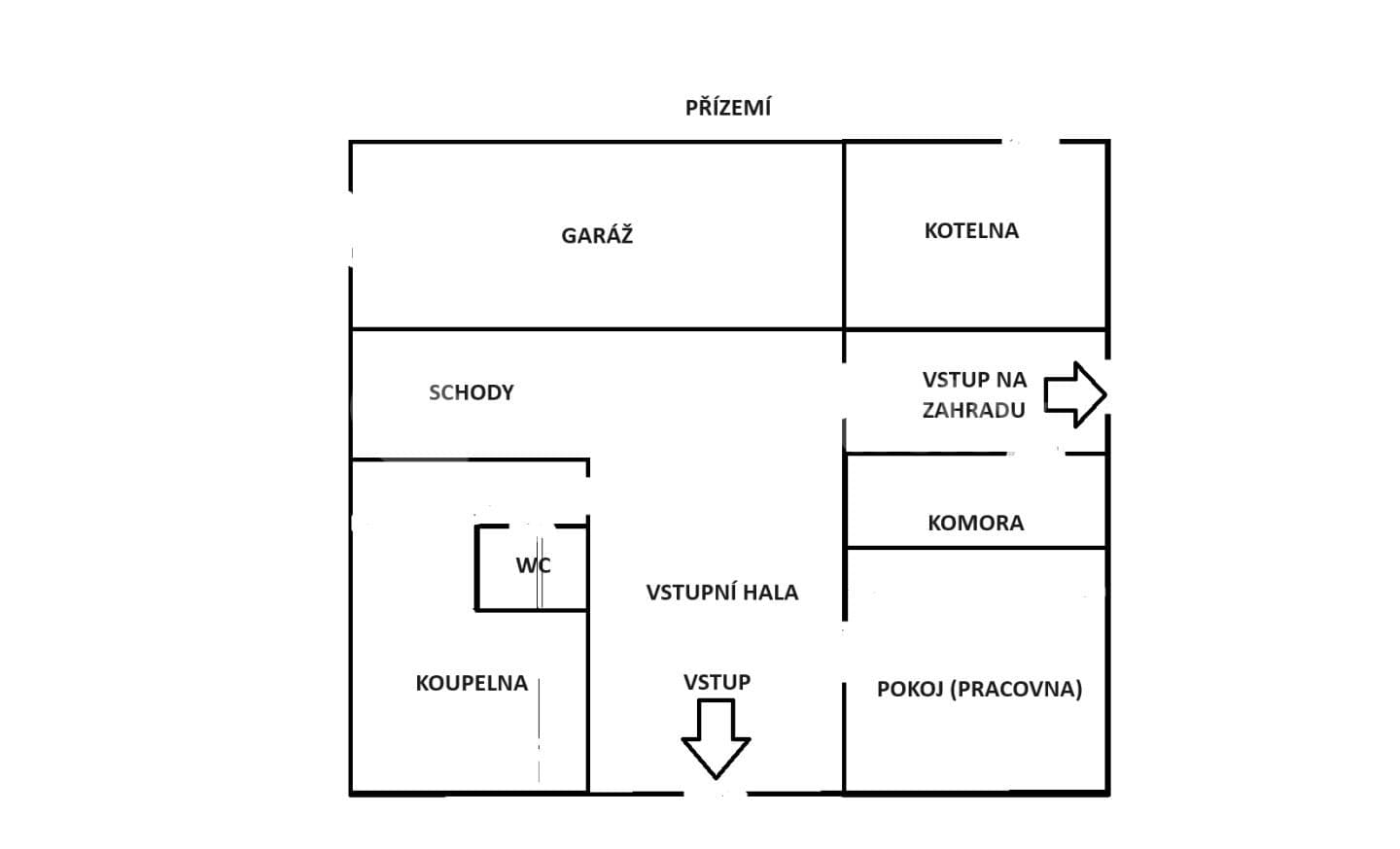 Predaj domu 200 m², pozemek 721 m², Kostelní, Kravaře, Moravskoslezský kraj