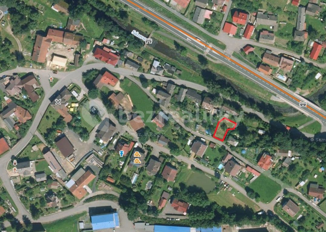 Predaj pozemku 403 m², Sázava, Kraj Vysočina