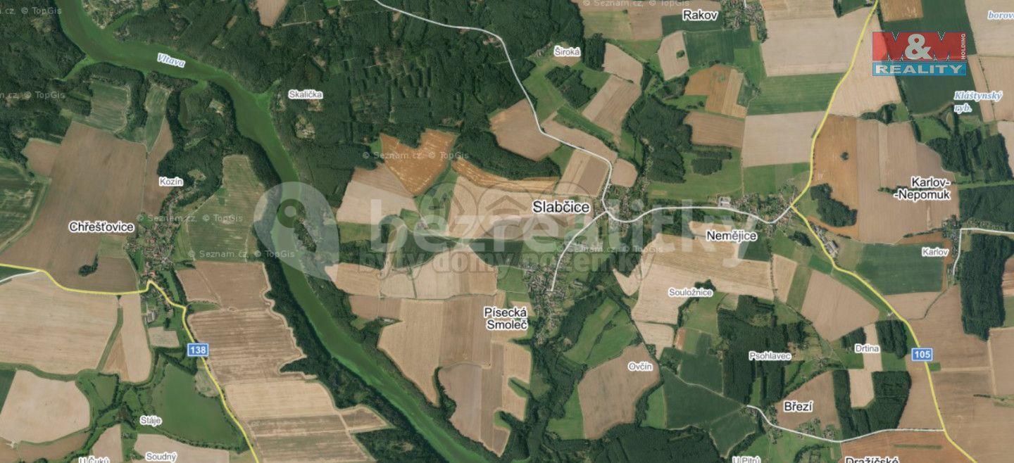 Predaj pozemku 2.755 m², Slabčice, Jihočeský kraj