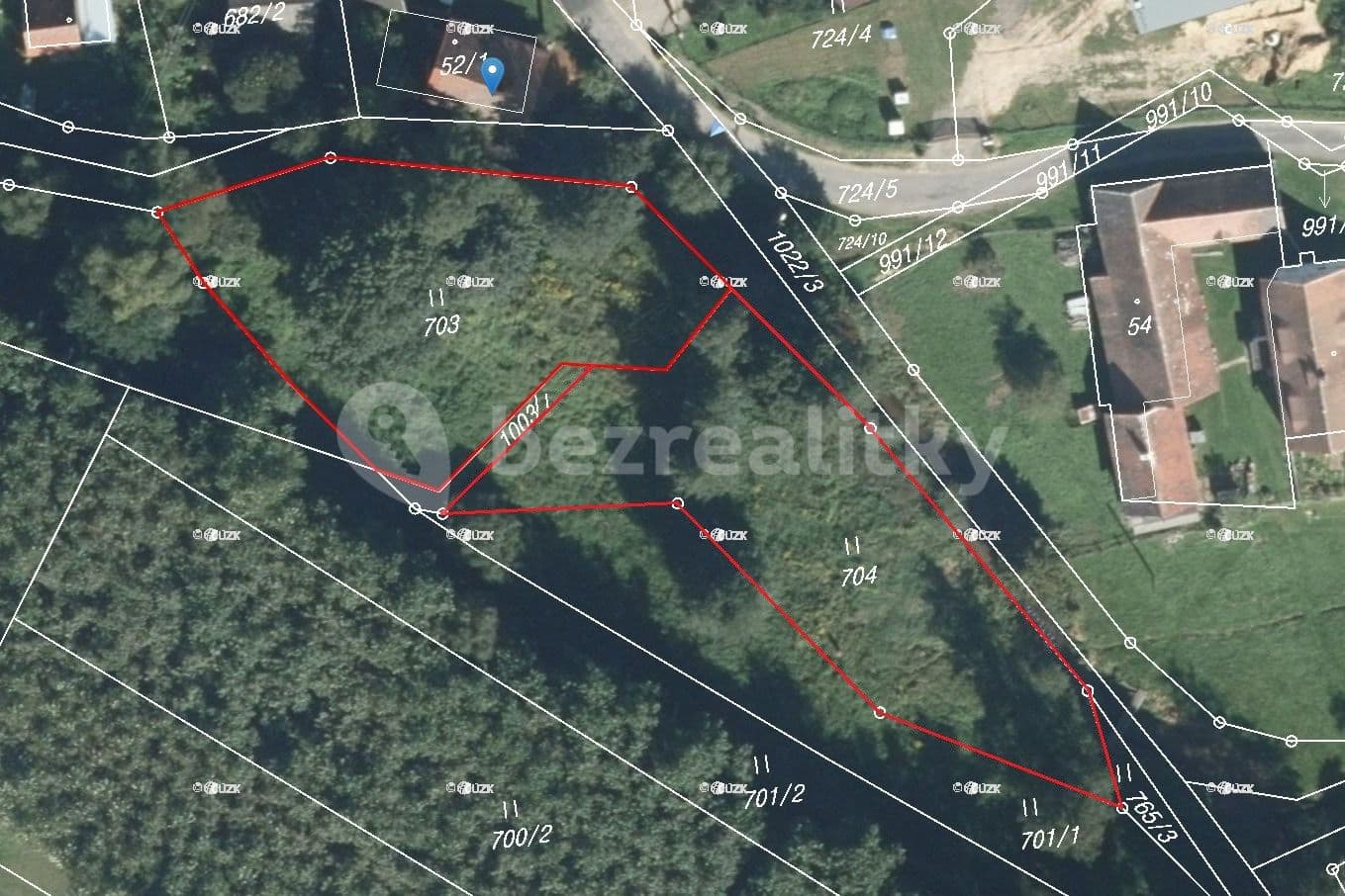 Predaj pozemku 1.998 m², Višňová, Liberecký kraj