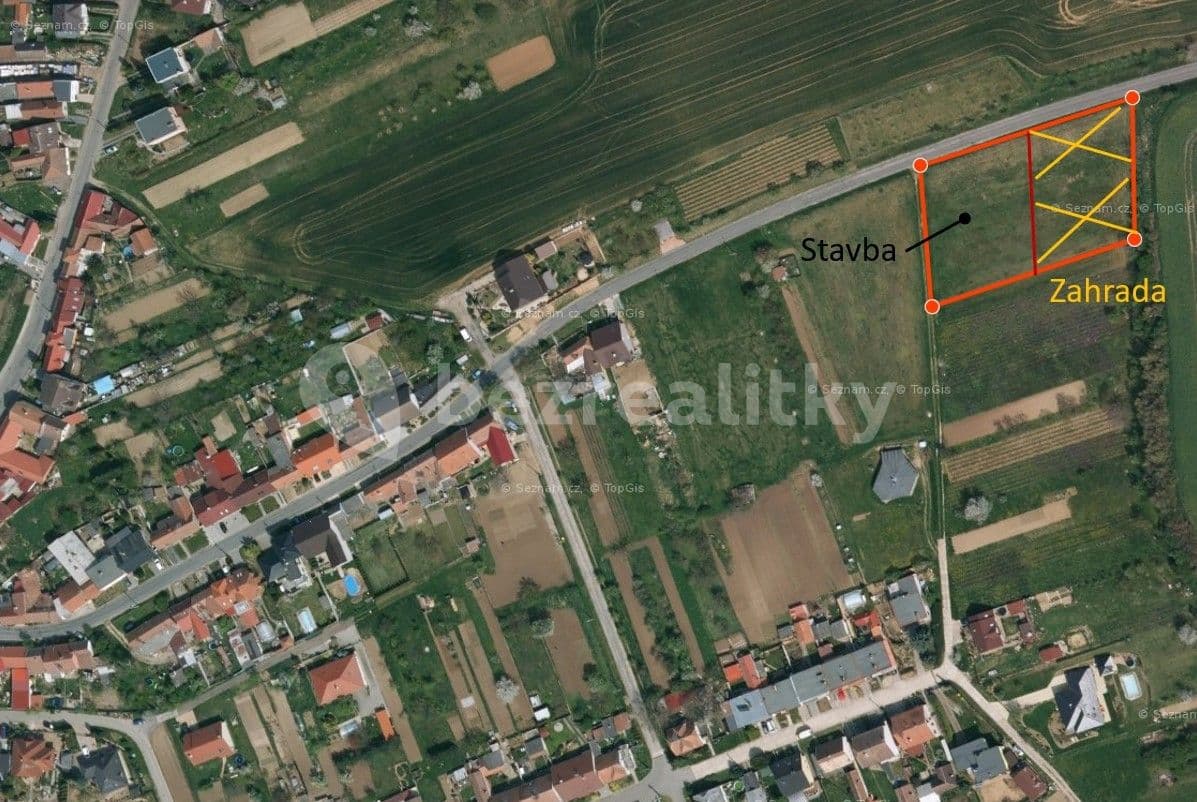 Predaj pozemku 1.617 m², 42213, Kostelec, Jihomoravský kraj