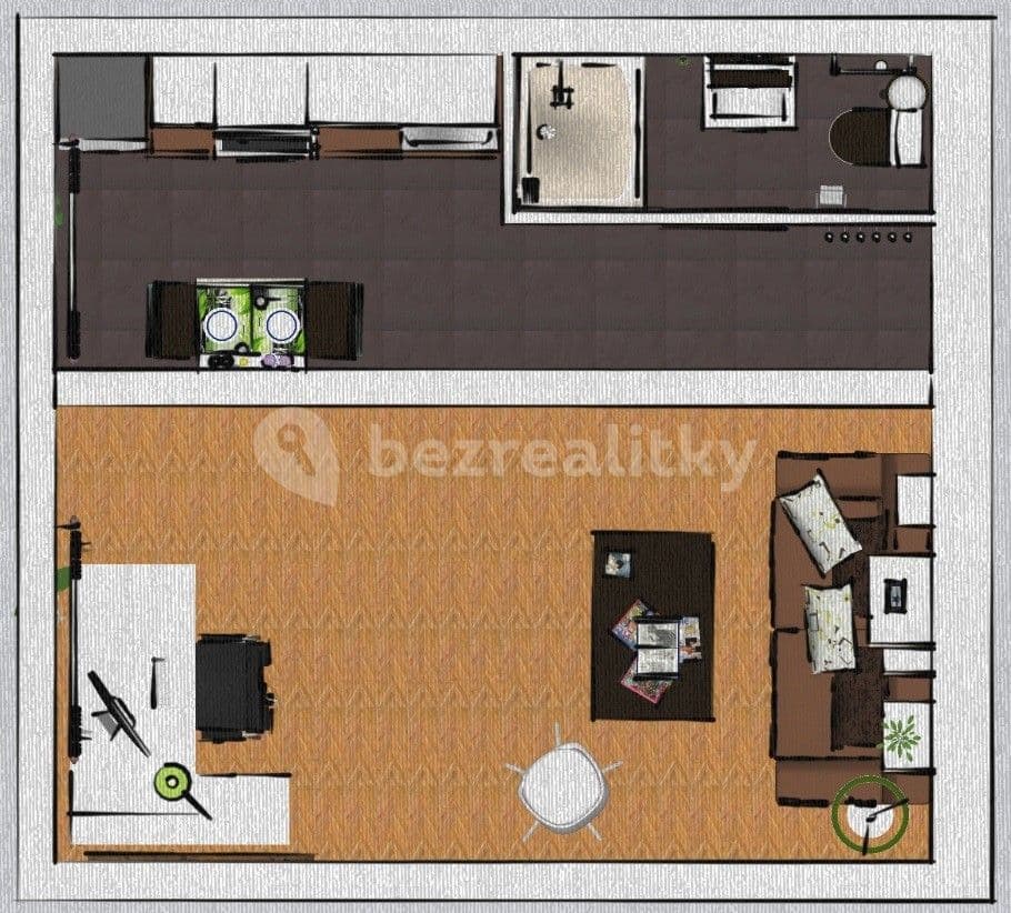 Prenájom bytu 1-izbový 32 m², Jaselská, Mladá Boleslav, Středočeský kraj