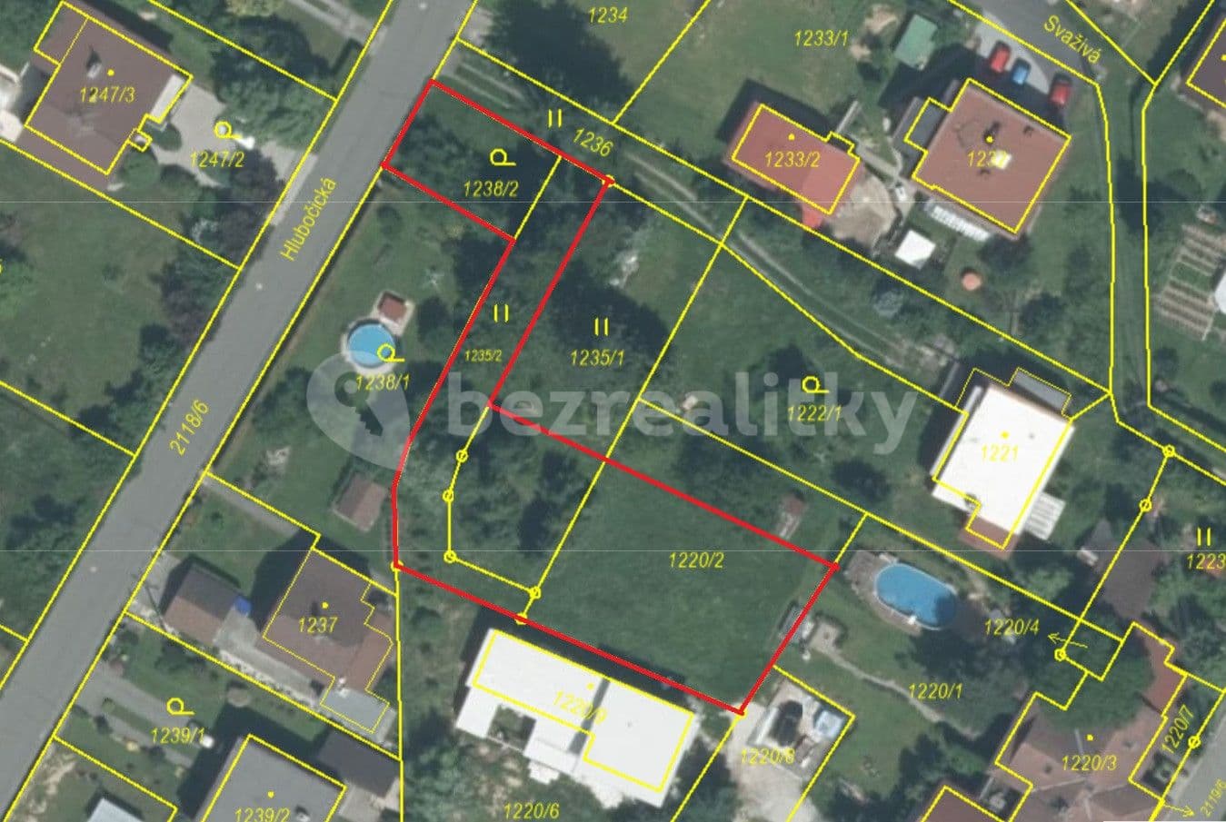 Predaj pozemku 1.170 m², Hlubočická, Vřesina, Moravskoslezský kraj