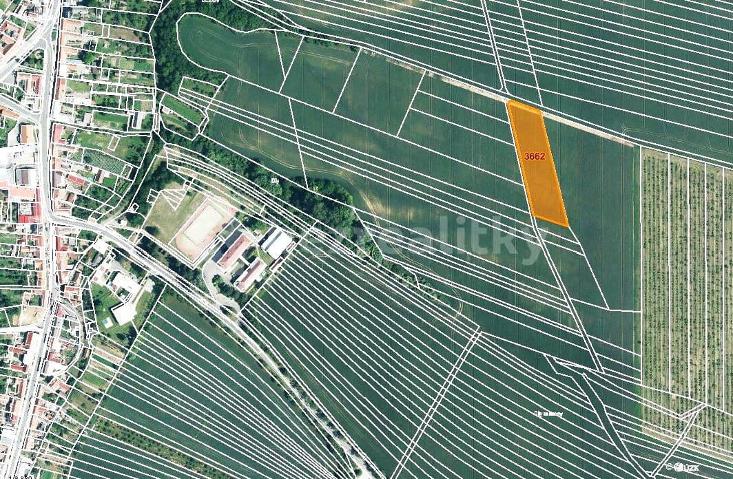 Predaj pozemku 1.462 m², Ježov, Jihomoravský kraj