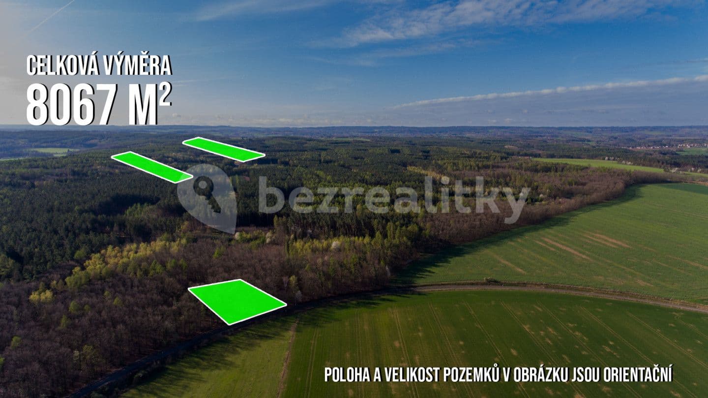 Predaj pozemku 8.067 m², Zaječice, Pardubický kraj