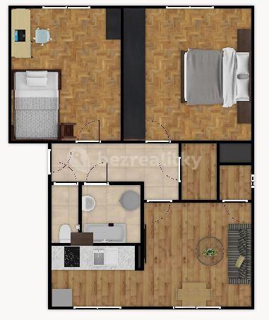 Predaj bytu 3-izbový 60 m², Skřivany, Královéhradecký kraj