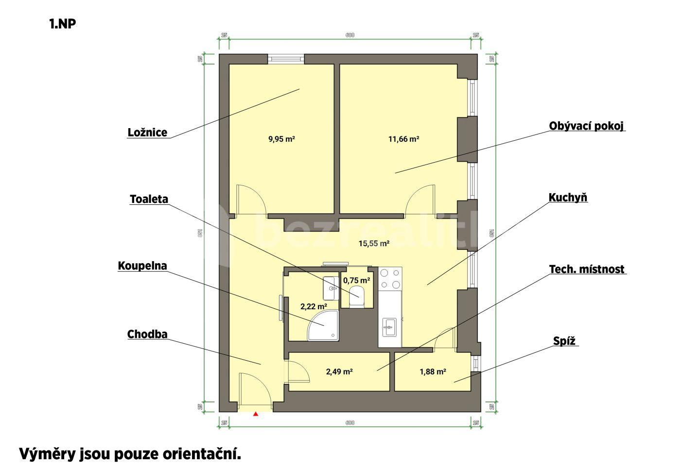 Predaj bytu 2-izbový 48 m², Hlavní třída, Mariánské Lázně, Karlovarský kraj