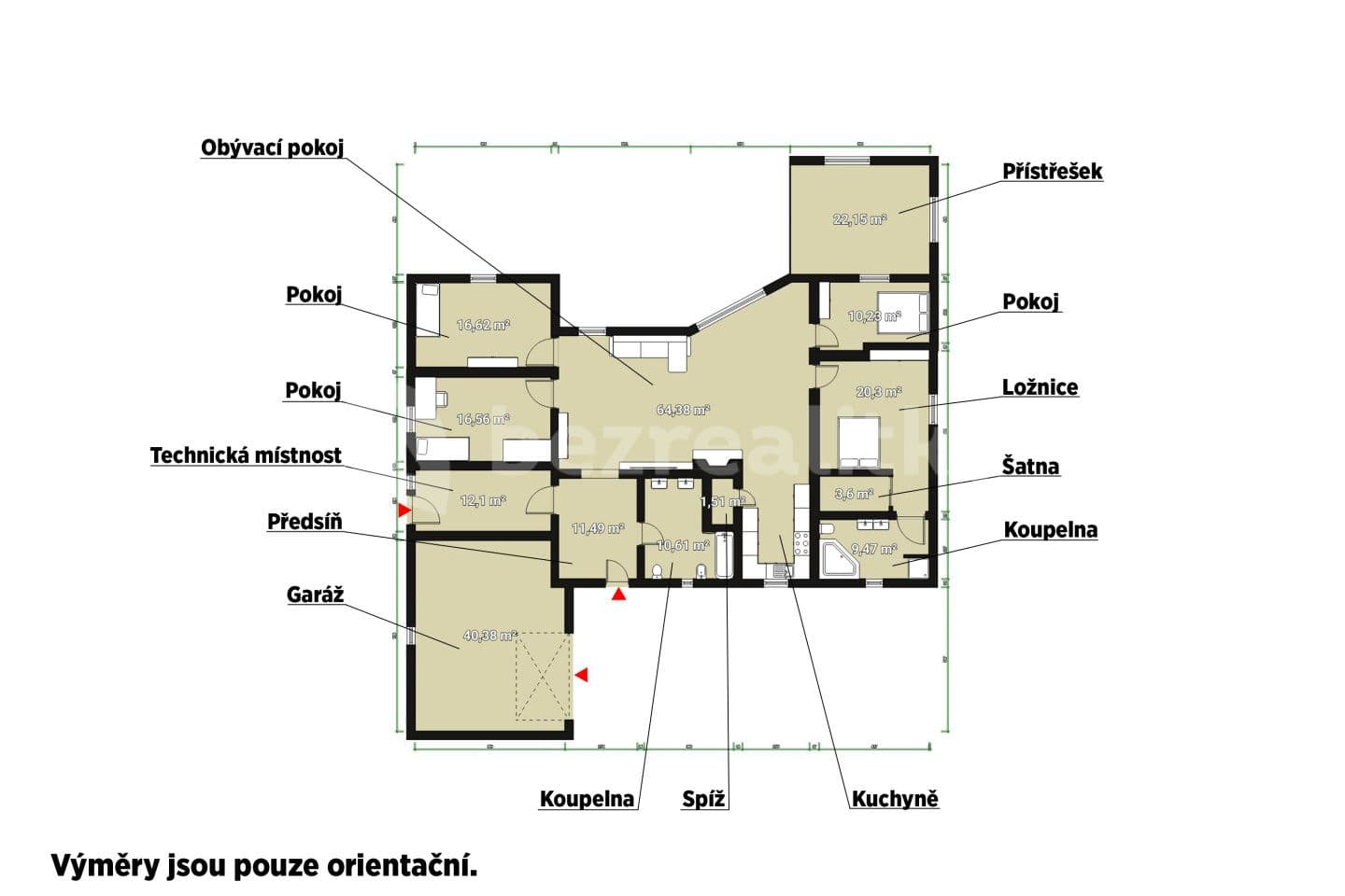 Predaj domu 296 m², pozemek 1.072 m², Všeruby, Plzeňský kraj