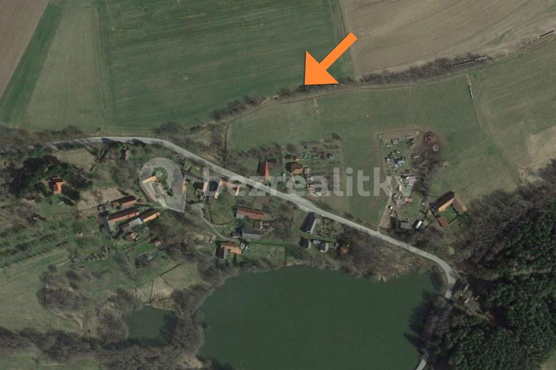 Predaj pozemku 5.259 m², Bořetice, Neustupov, Středočeský kraj