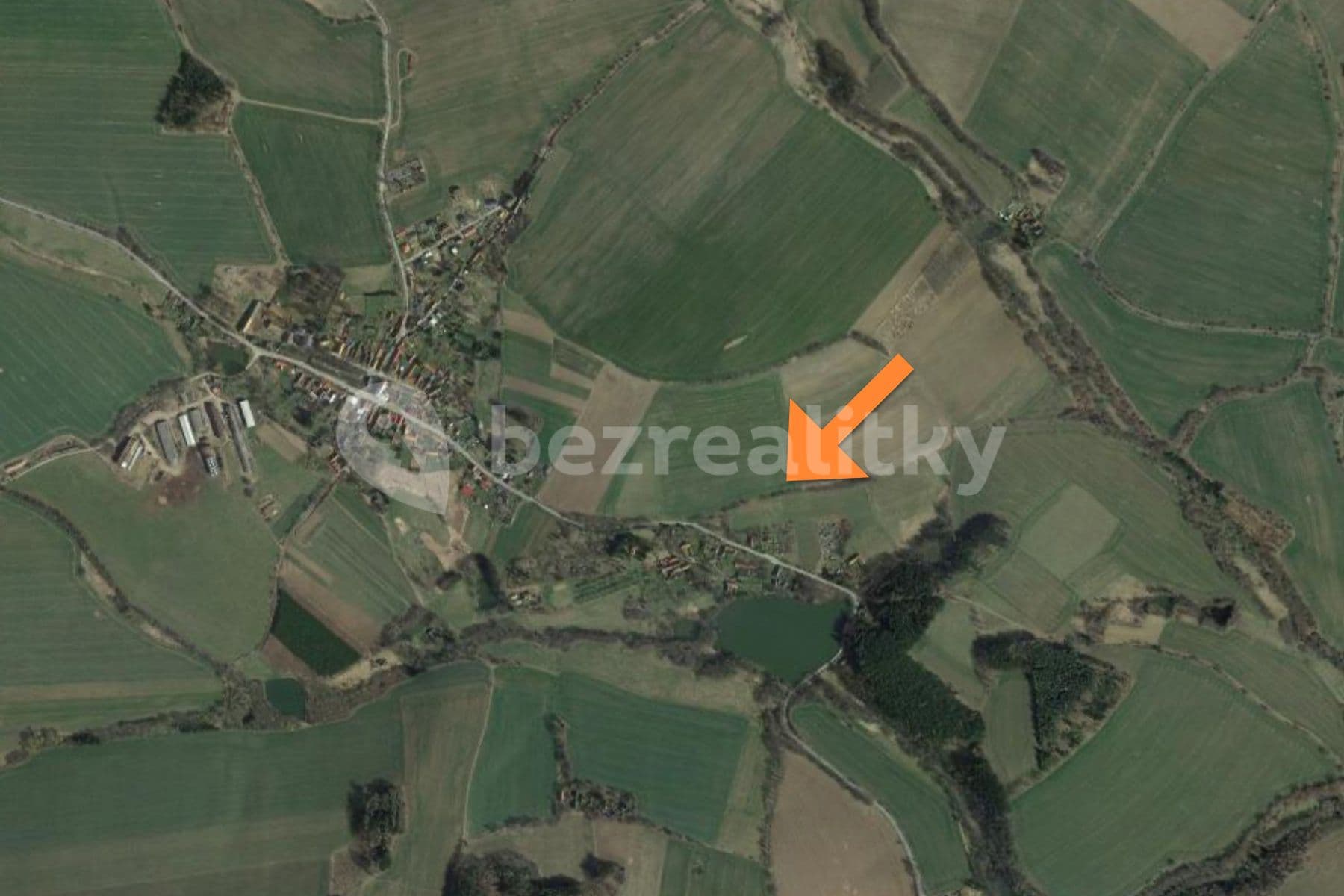 Predaj pozemku 5.259 m², Bořetice, Neustupov, Středočeský kraj