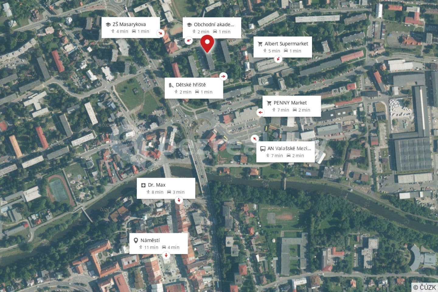 Predaj bytu 3-izbový 60 m², Sušilova, Valašské Meziříčí, Zlínský kraj
