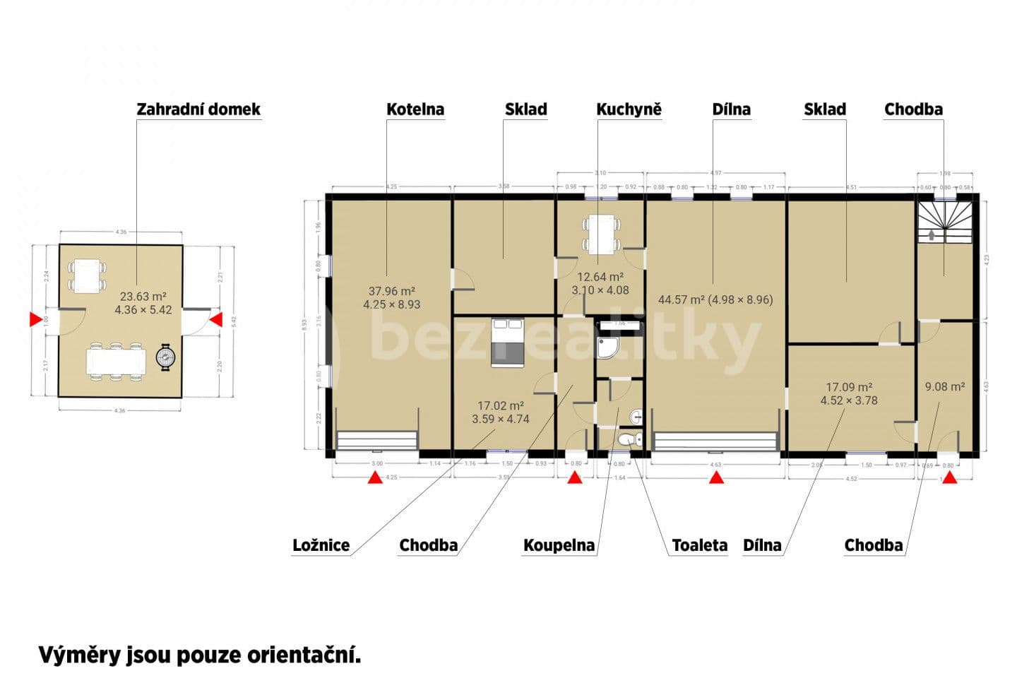 Predaj nebytového priestoru 2.179 m², Vrbice, Karlovarský kraj