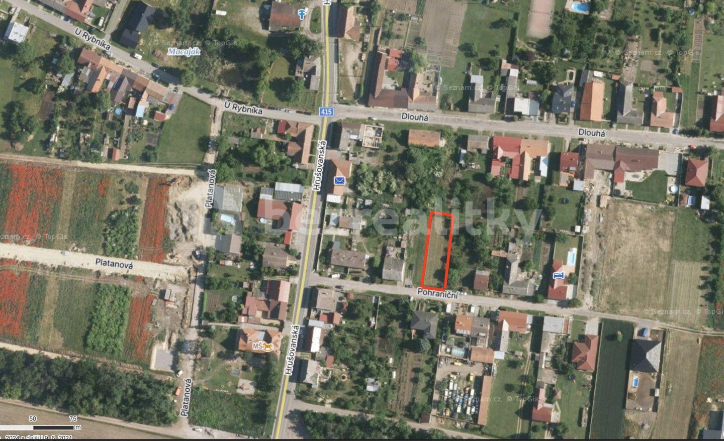 Predaj pozemku 562 m², Hrabětice, Jihomoravský kraj