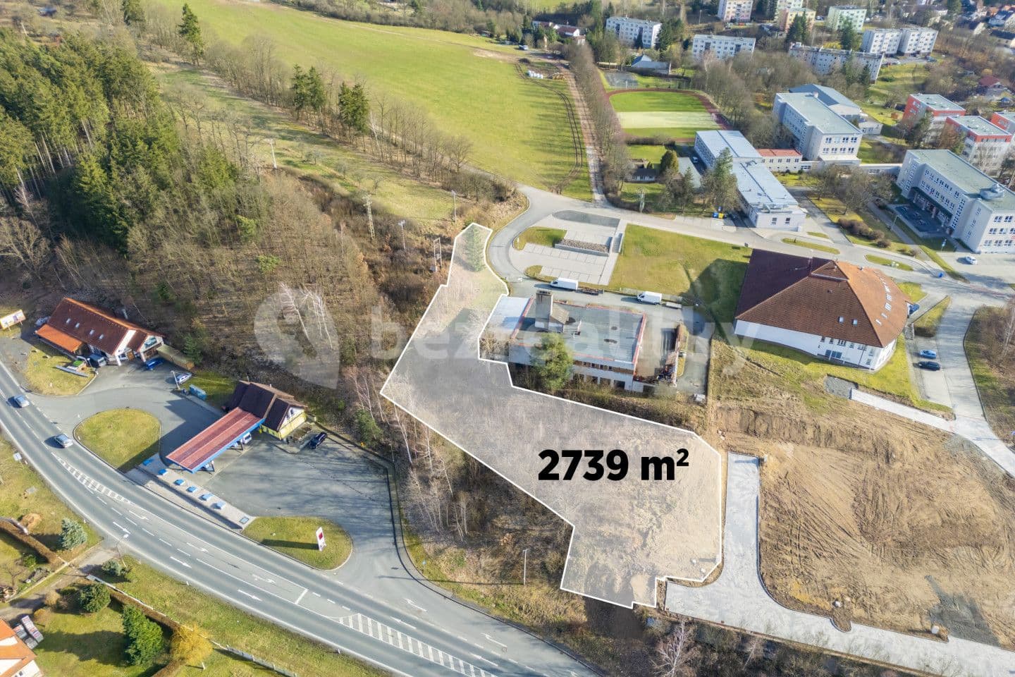 Predaj pozemku 2.739 m², Plasy, Plzeňský kraj