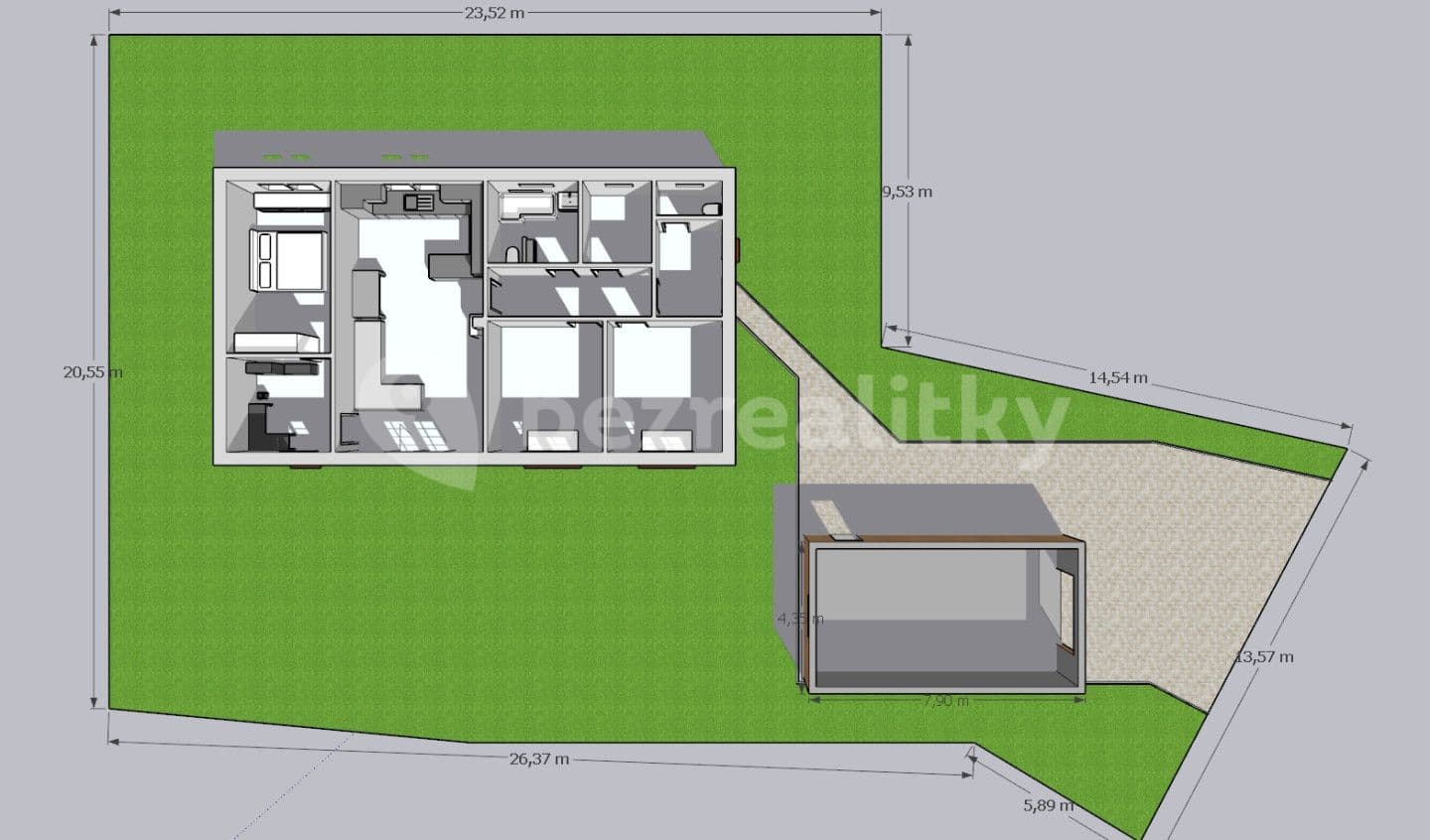 Predaj domu 120 m², pozemek 655 m², Na Bochetě, Mořkov, Moravskoslezský kraj