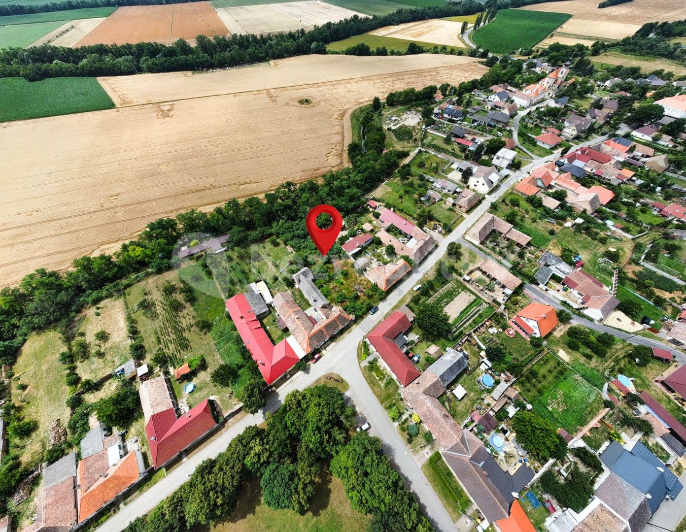 Predaj pozemku 1.206 m², Hrádek, Jihomoravský kraj