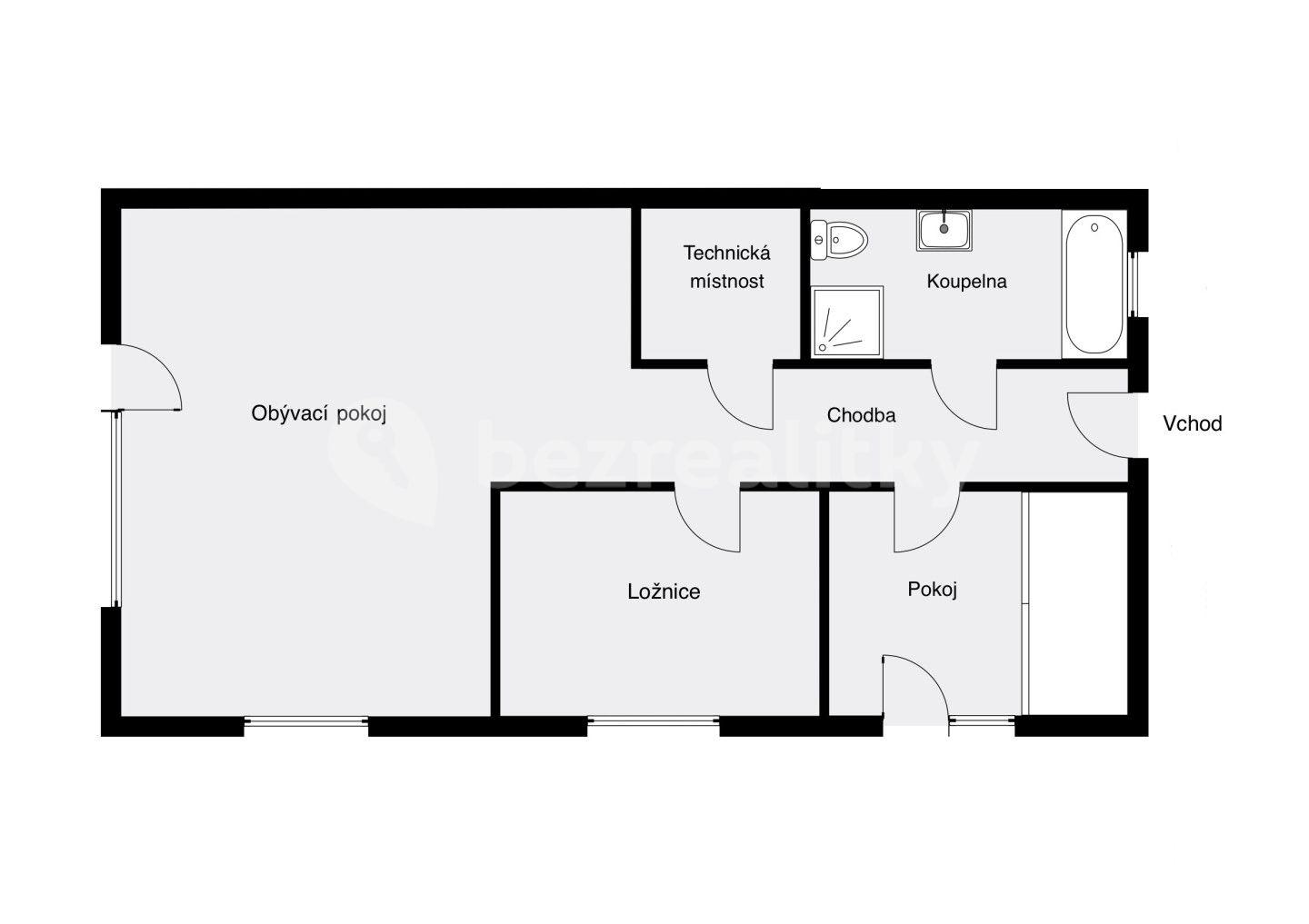 Predaj bytu 3-izbový 82 m², Mutěnice, Jihočeský kraj
