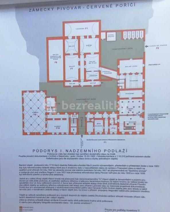Predaj nebytového priestoru 9.630 m², Červené Poříčí, Plzeňský kraj