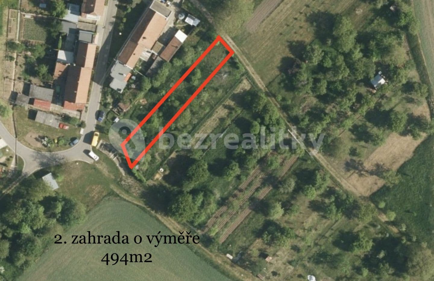 Predaj pozemku 3.309 m², Vitčice, Olomoucký kraj