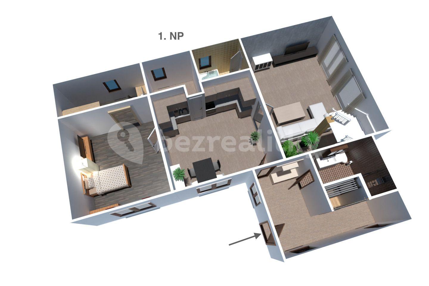 Predaj domu 286 m², pozemek 5.150 m², Bystřice, Středočeský kraj