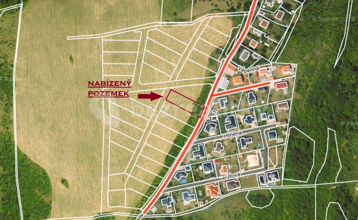 Predaj pozemku 1.174 m², Teplice, Ústecký kraj