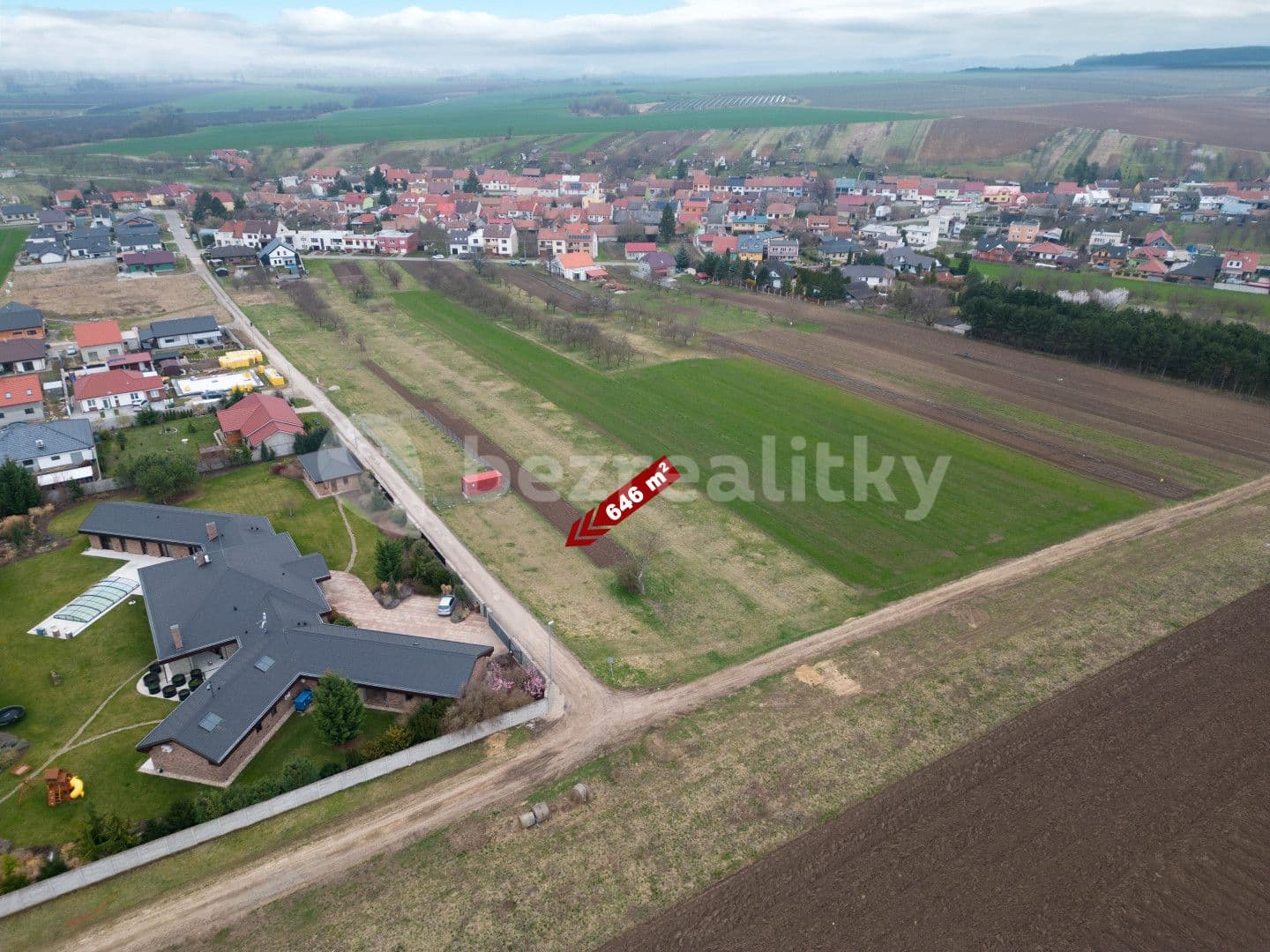 Predaj pozemku 646 m², Kozojídky, Jihomoravský kraj