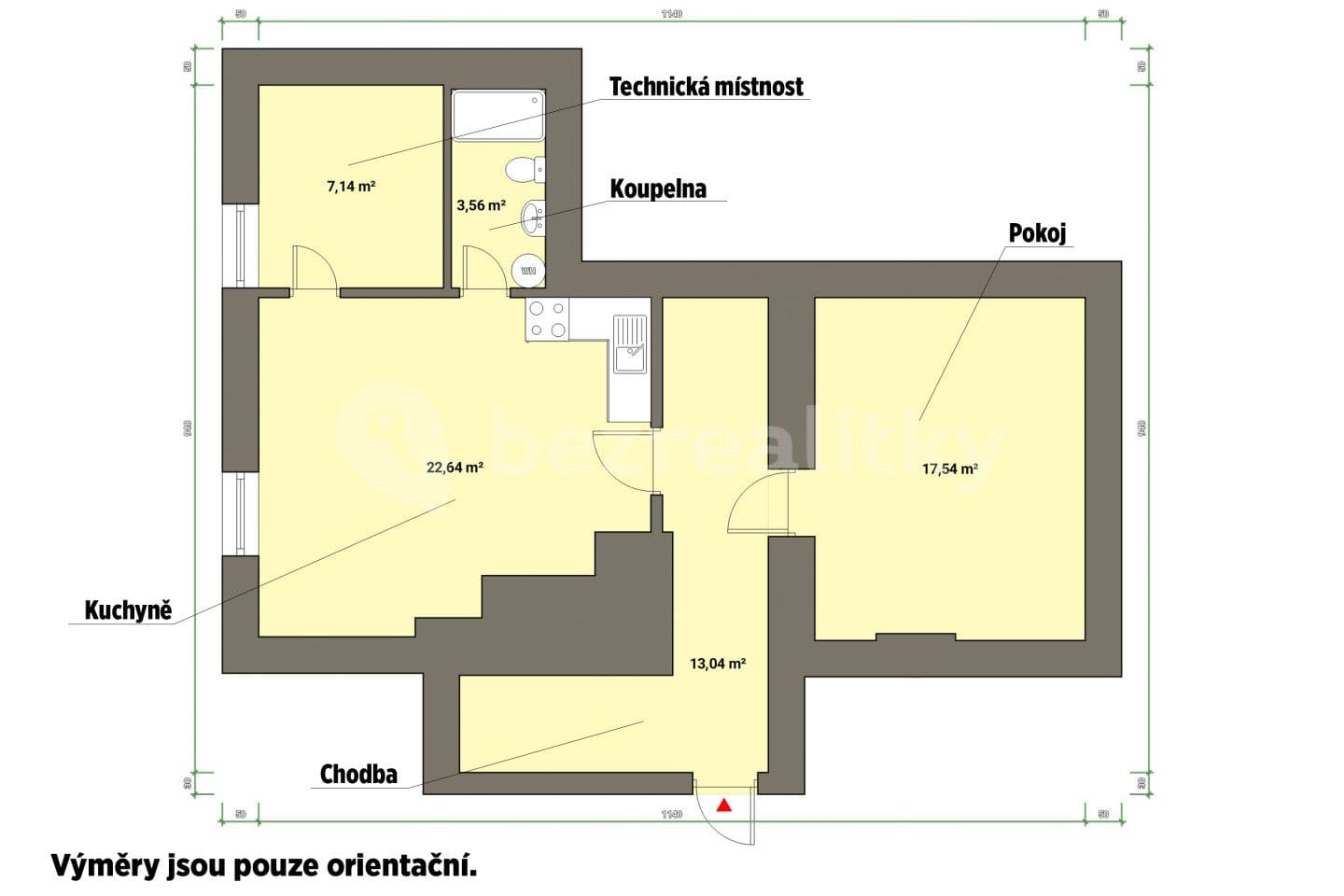 Predaj nebytového priestoru 52 m², Textilní, Aš, Karlovarský kraj