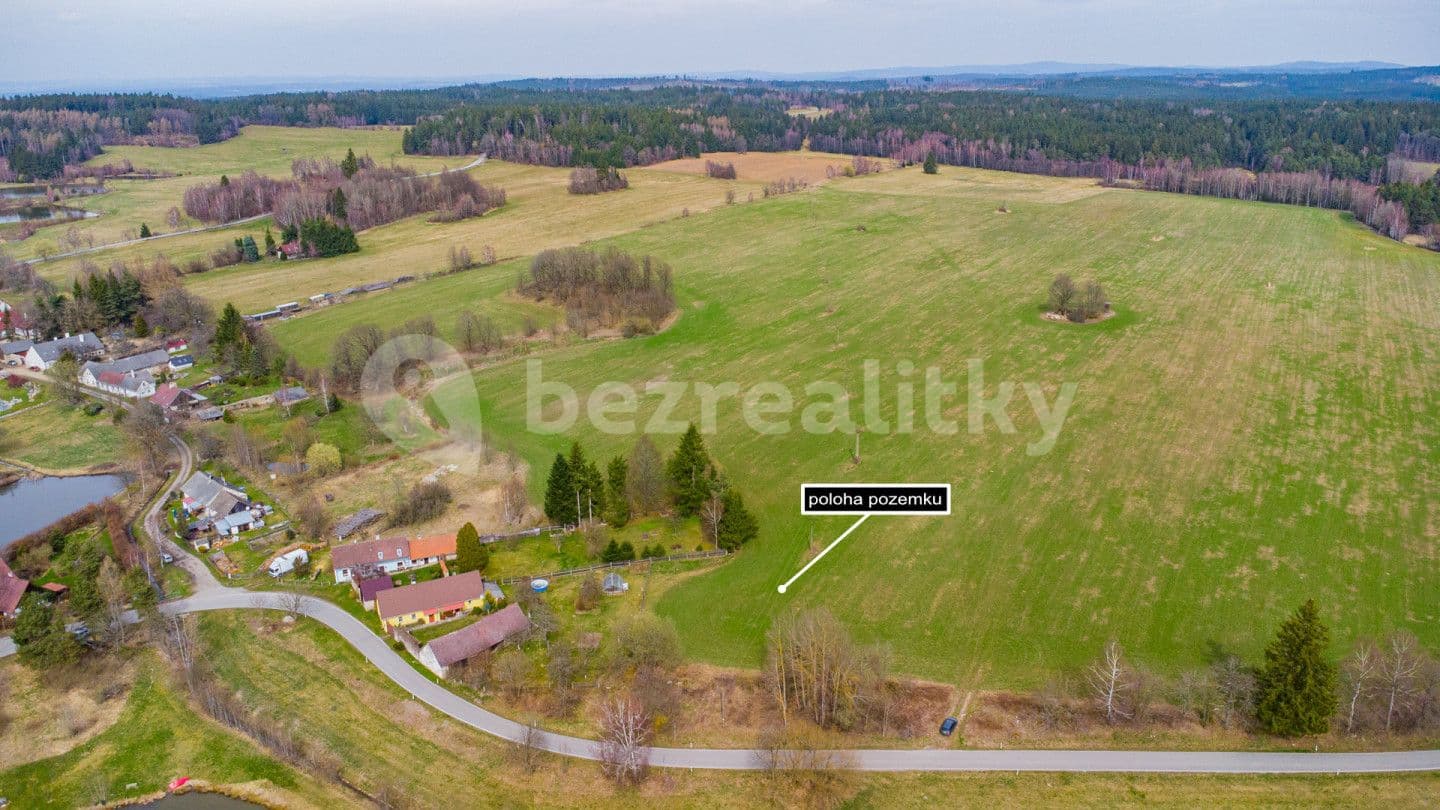 Predaj pozemku 4.450 m², Nová Bystřice, Jihočeský kraj