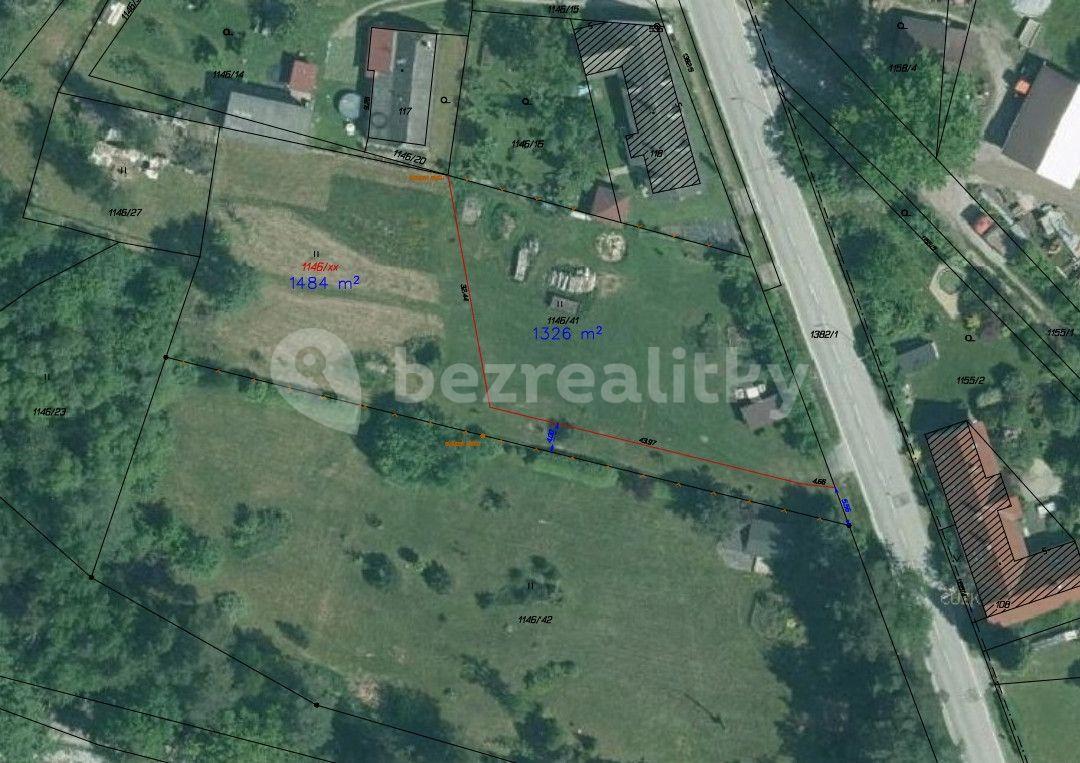 Predaj pozemku 1.484 m², Jílovice, Jihočeský kraj