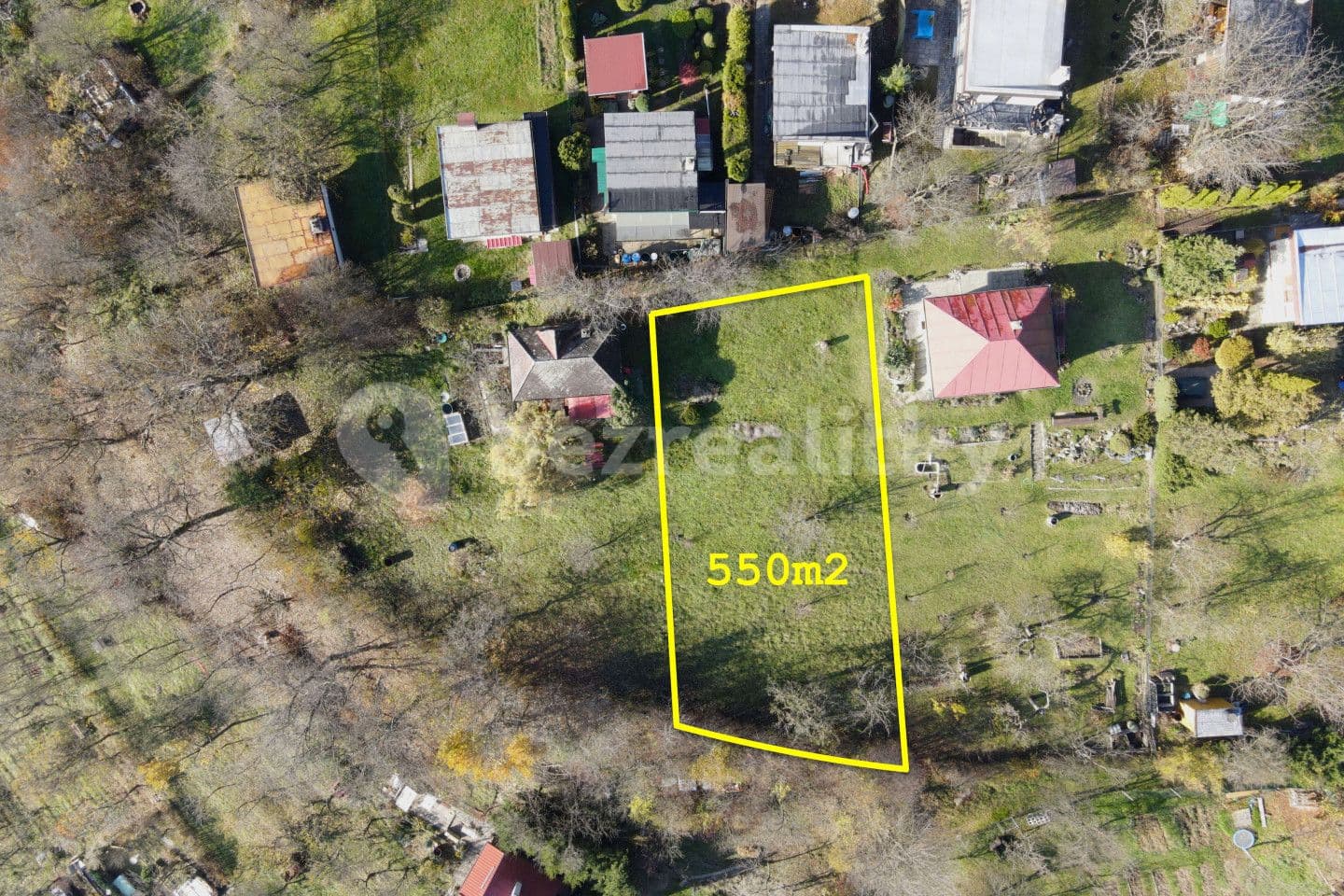 Predaj pozemku 550 m², Kosov II, Zlín, Zlínský kraj
