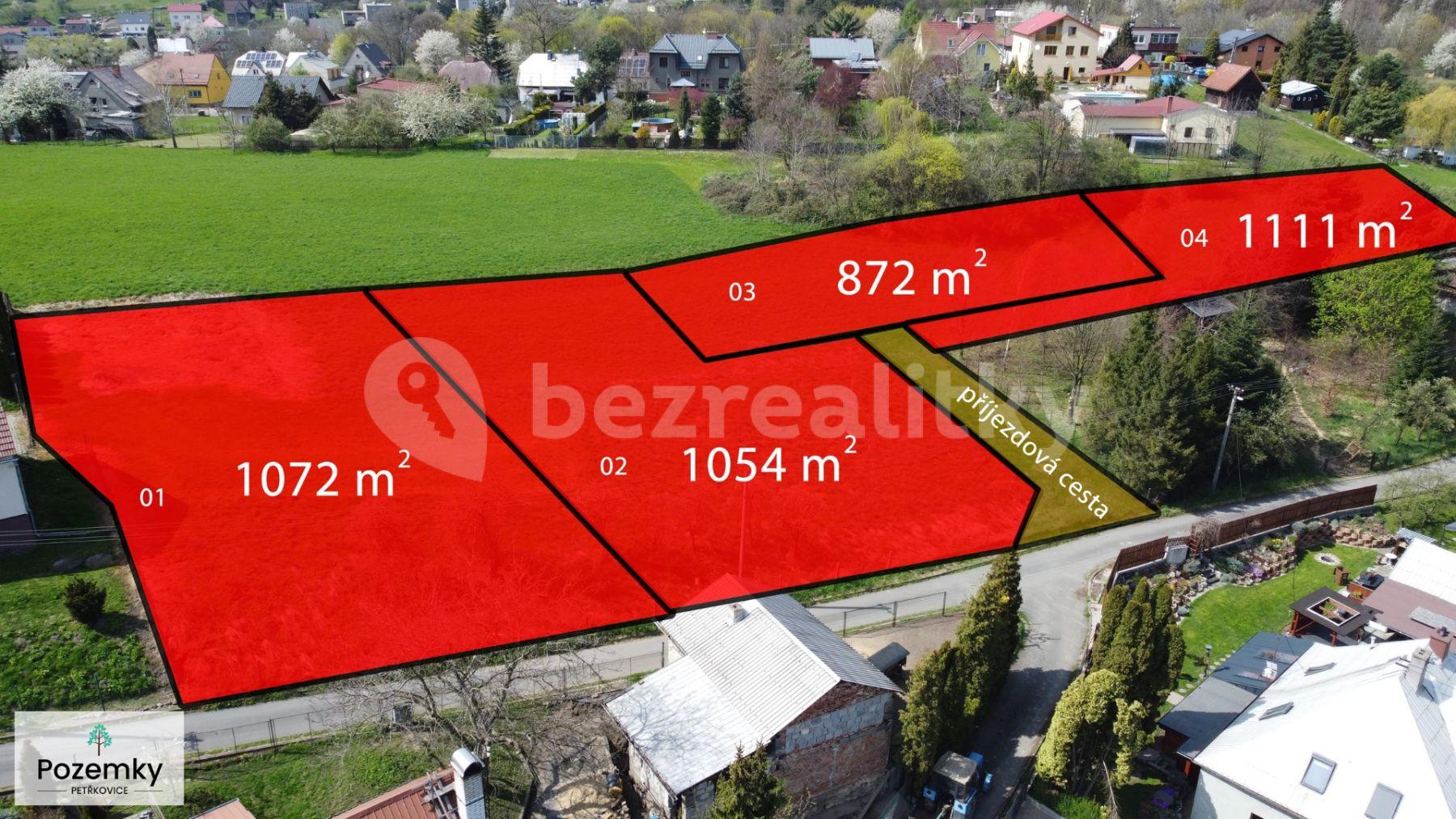 Predaj pozemku 1.072 m², Ostrava, Moravskoslezský kraj