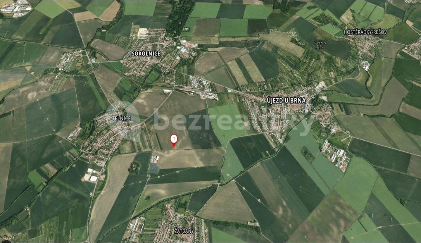 Predaj pozemku 7.926 m², Újezd u Brna, Jihomoravský kraj