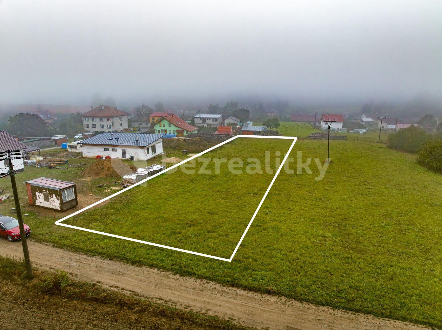 Predaj pozemku 1.217 m², Jersín, Kraj Vysočina