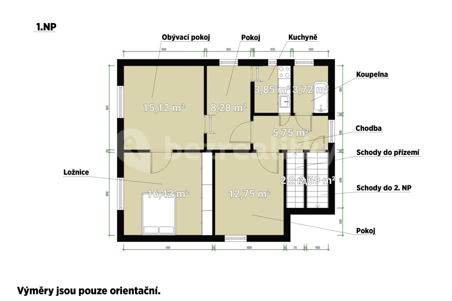 Predaj domu 170 m², pozemek 272 m², Ke Kolu, Plasy, Plzeňský kraj