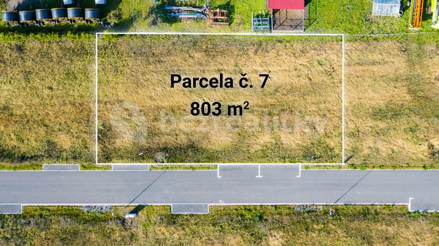 Predaj pozemku 803 m², Nedomice, Středočeský kraj